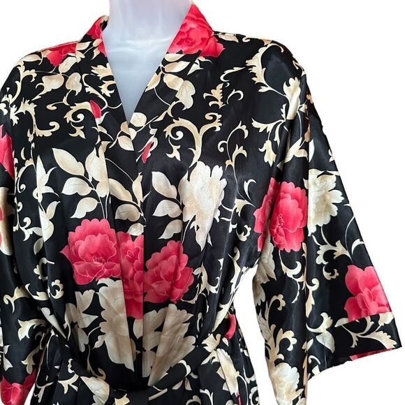 Victoria Secret Satiny Midi Luxurious Sexy Night Robe - Picture 2 of 3